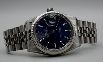 SOLD Datejust 36 Blue 1985 MINT / Serviced with warranty
