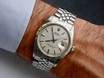 SOLD Rolex Datejust 36 Linen dial / 1972