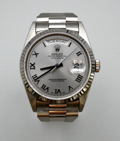 SOLD Rolex Day-Date 36 White gold - serviced - warranty