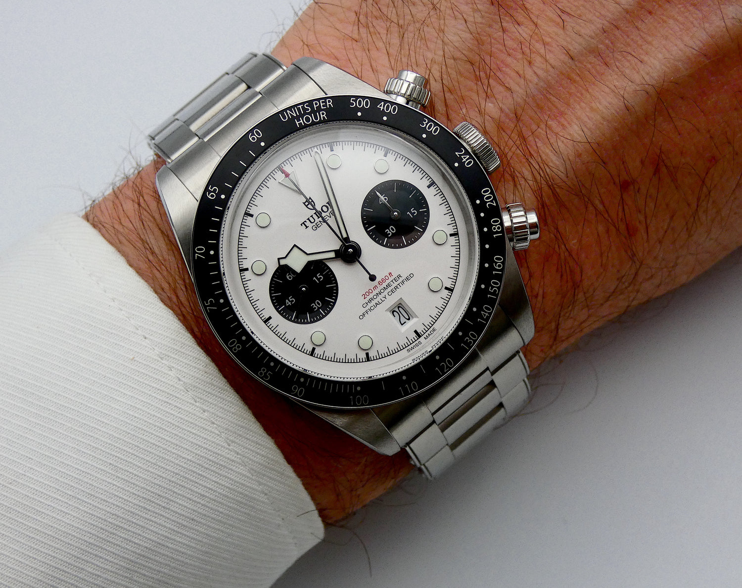 SOLD Tudor Dial Chronograph 79360 M79360 Black Bay Chrono