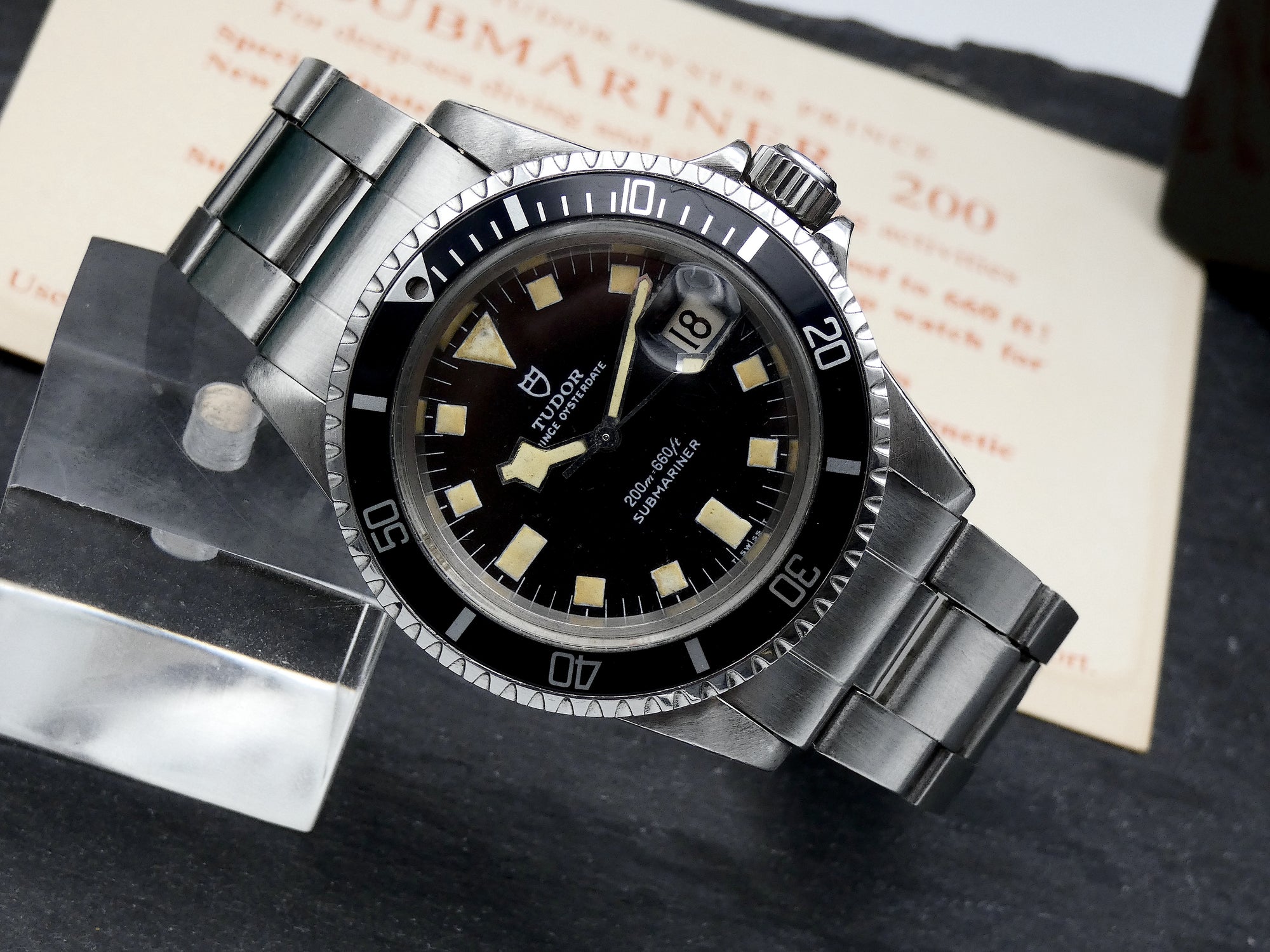 SOLD Tudor Submariner Snowflake 1980