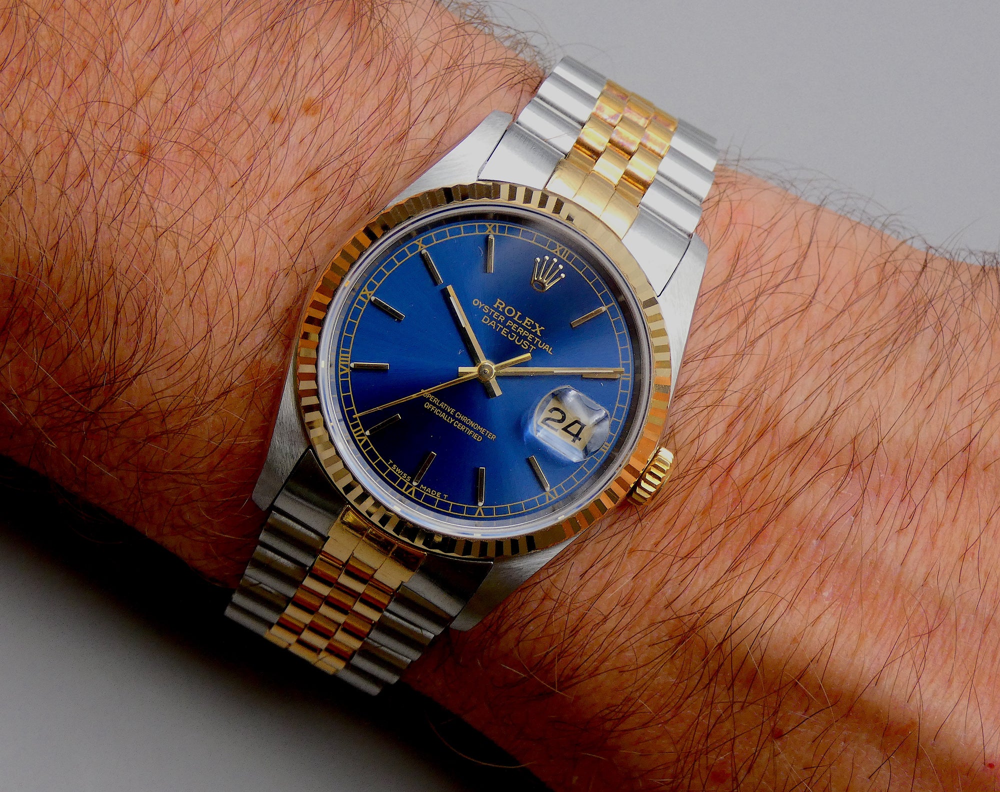 SOLD  Rolex Datejust 36 / 1989 / Mint &amp; Unpolished A++ / with papers