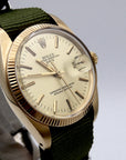 Sold Oyster Perpetual Date Full Gold 1979 Mint