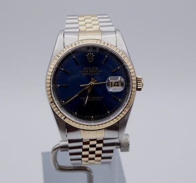 SOLD Datejust 36 blue 1991