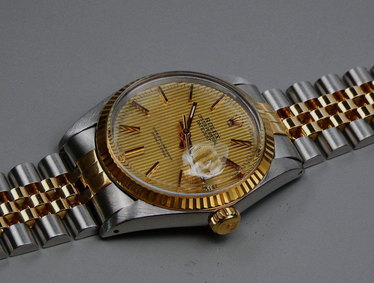 SOLD Rolex Datejust 36 / 1985 / Tapestry