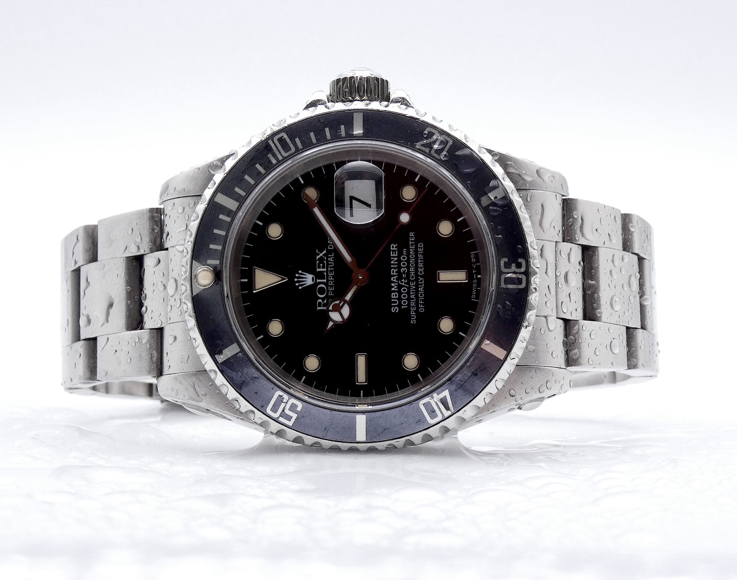 SOLD Ghost Submariner Date 1991 Blue Faded