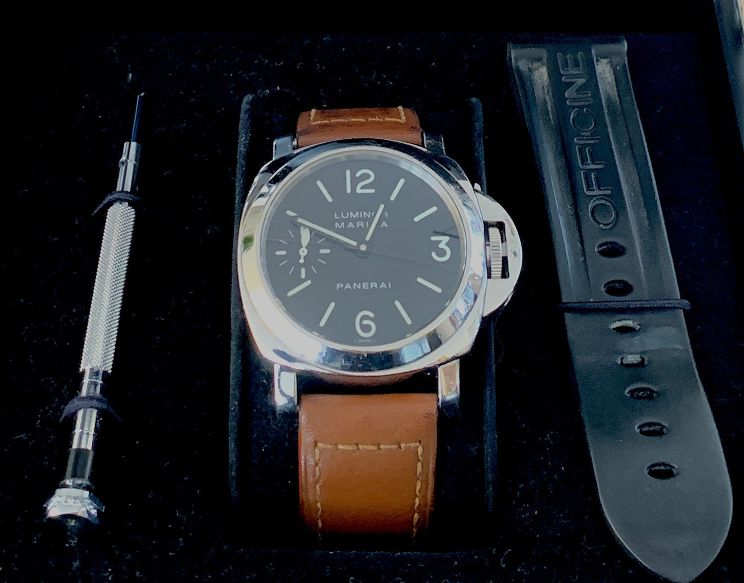 SOLD PAM00111 Luminor Marina Full Set