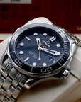 SOLD Seamaster Diver 300M Blue full set 2015 / with micro adjust clasp