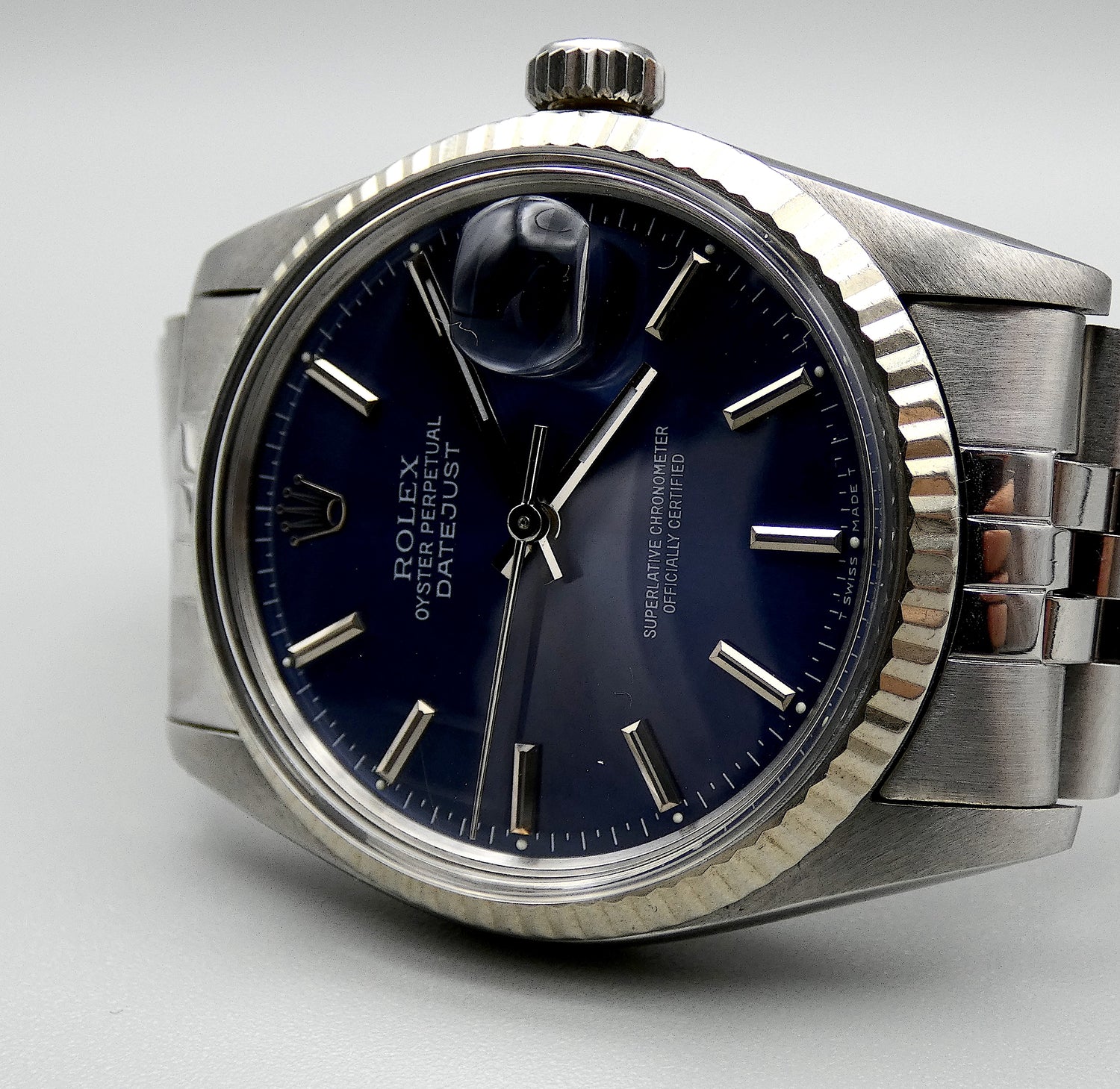 SOLD Datejust 36 Blue 1985 MINT / Serviced with warranty