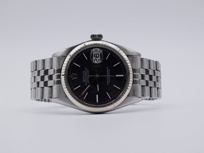 SOLD  Datejust 36 mat black dial 1972