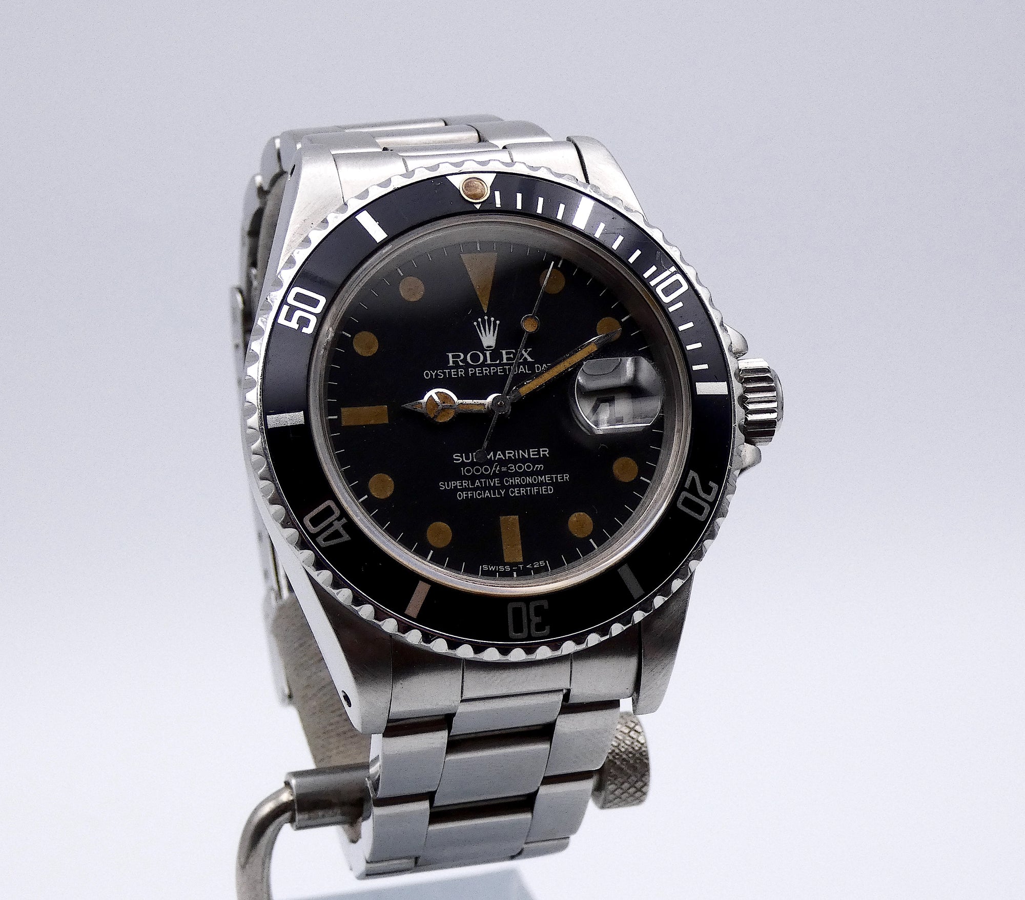 SOLD Submariner Date / Pallettoni / Coffee Patina - 1982
