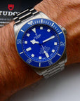 SOLD Tudor Pelagos Blue Dial Titanium 42mm 25600TB / 5-2022 + 2 straps