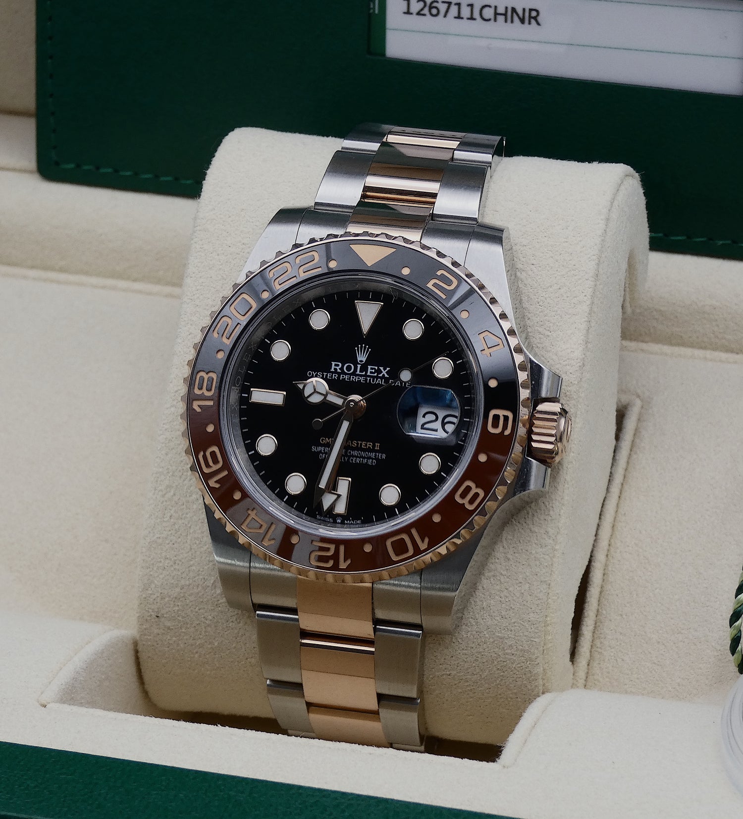 SOLD Rolex GMT-Master II Rootbeer 2018