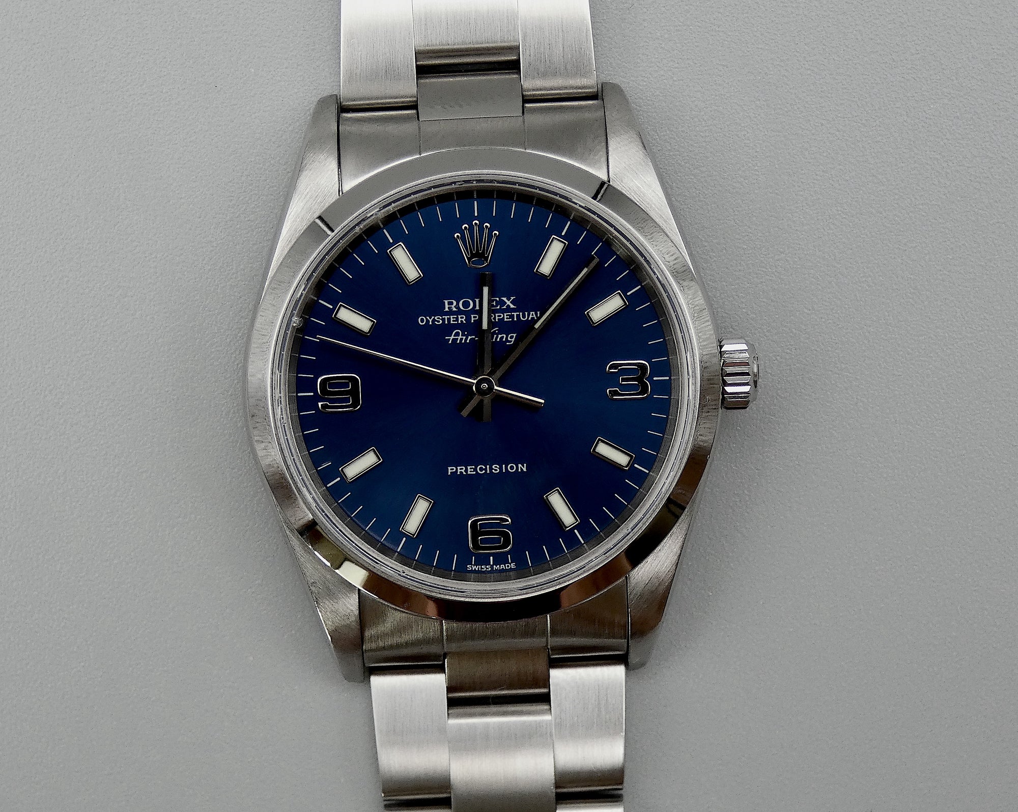 SOLD Air-King 34mm / Full set / Blue