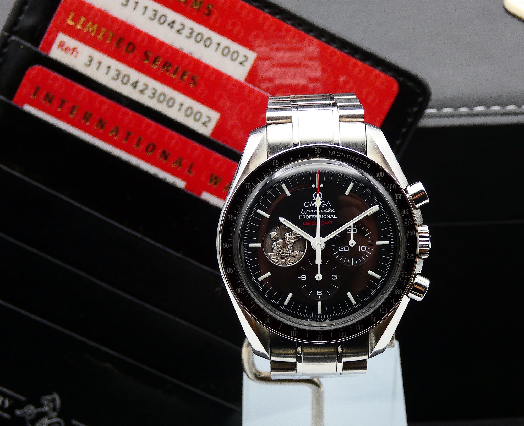 SOLD Omega Speedmaster Professional Moonwatch Apollo 11 / full set 2010 / DE