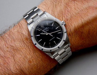 SOLD Rolex Air-King 2000 with papers / Black dial