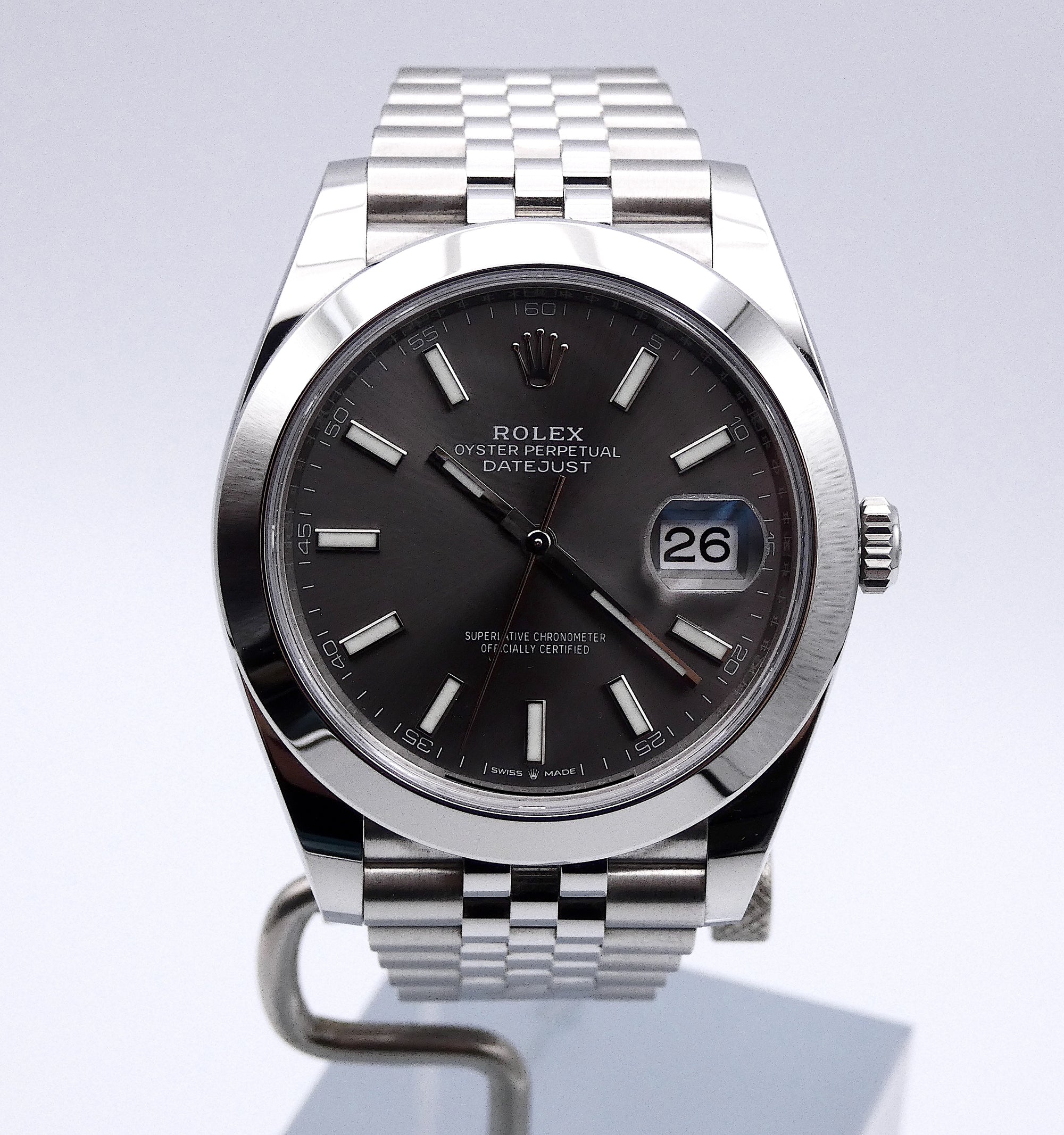 SOLD Reserved Datejust II Grey Rhodium 41 mm // Full Set 2021