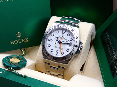 SOLD Rolex Explorer II / 2021 / 4 years warranty left