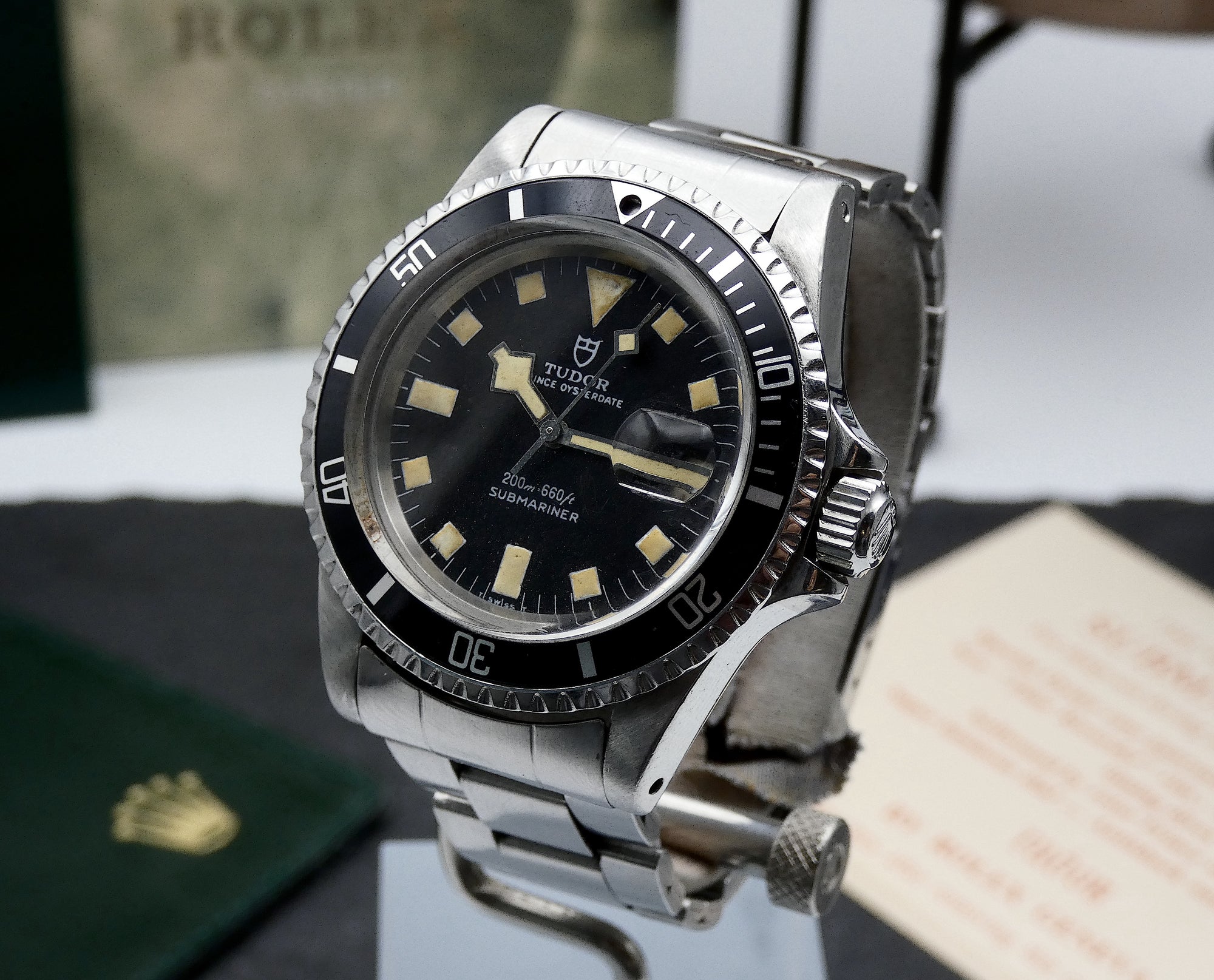 SOLD Tudor Submariner Snowflake 1980