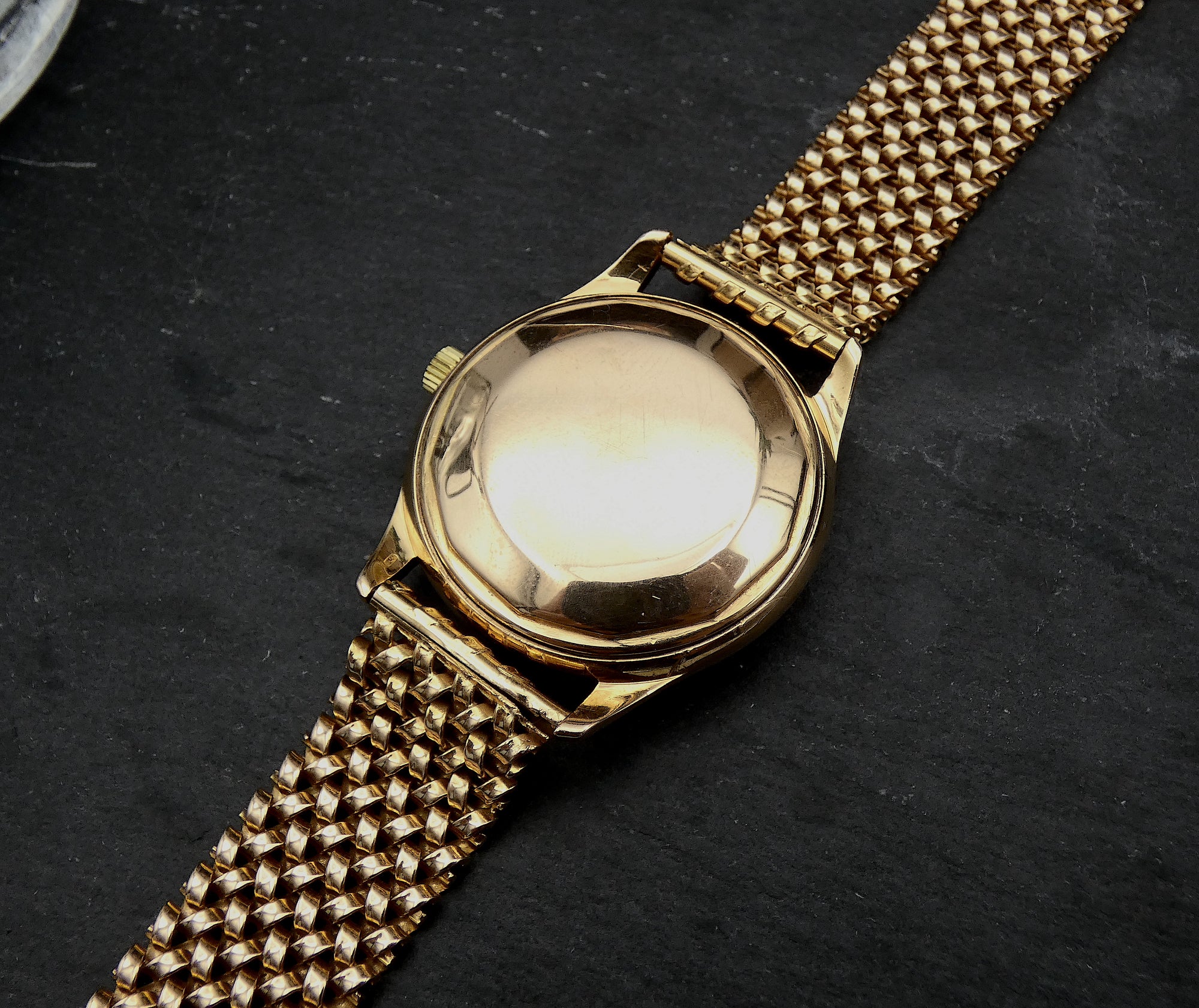 SOLD Vacheron Constantin Super Rare - Rose Gold 18K Bumper automatic 1947 with extract - serviced
