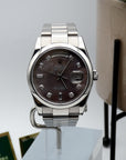 SOLD Rolex Rare Day-Date 36 Tahitian MOP Diamond Dial / 2012 / 2019 service