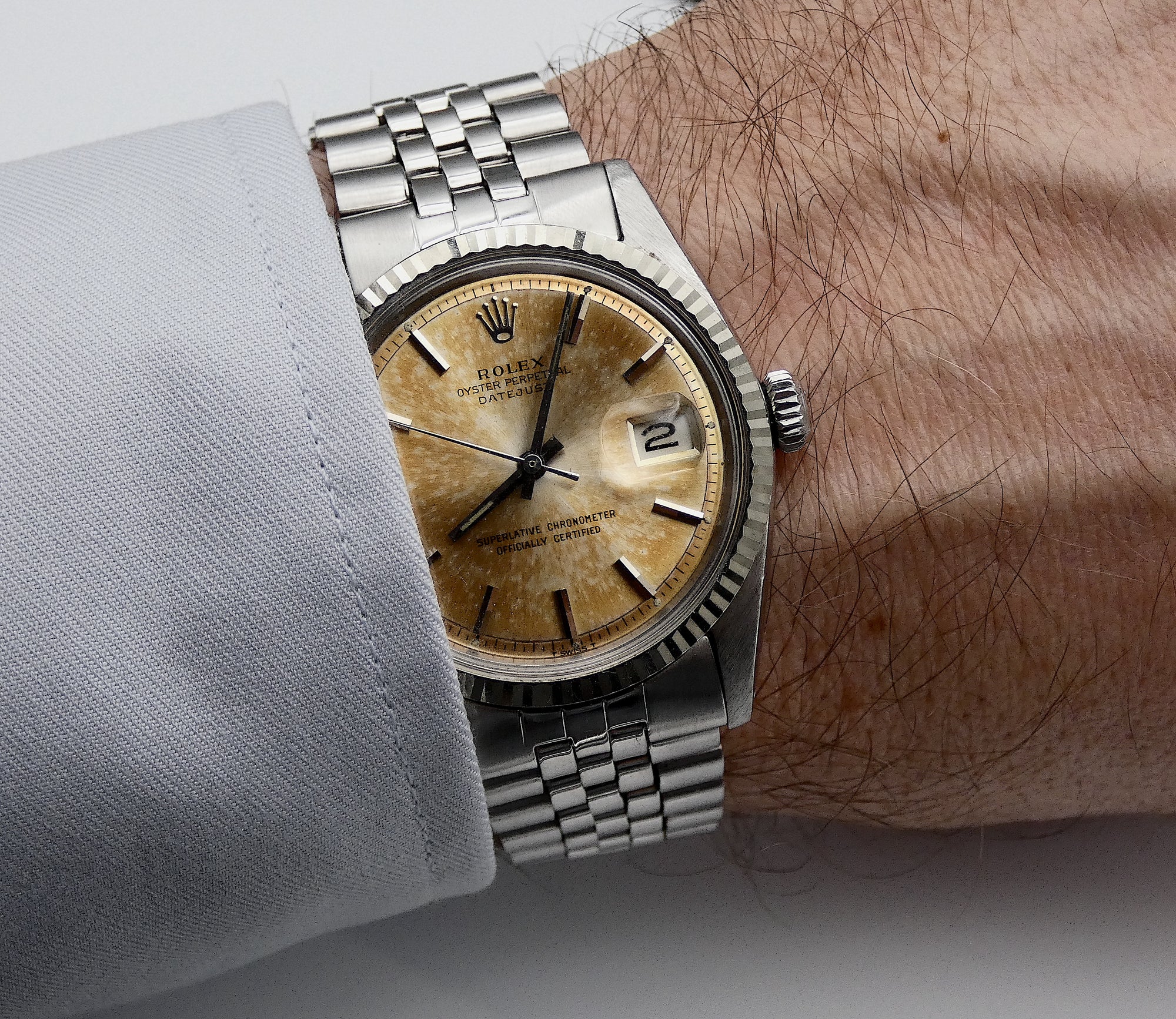 SOLD Cool Datejust 36 Splash Tropical 1966