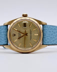 Sold Oyster Perpetual Date Full Gold 1979 Mint