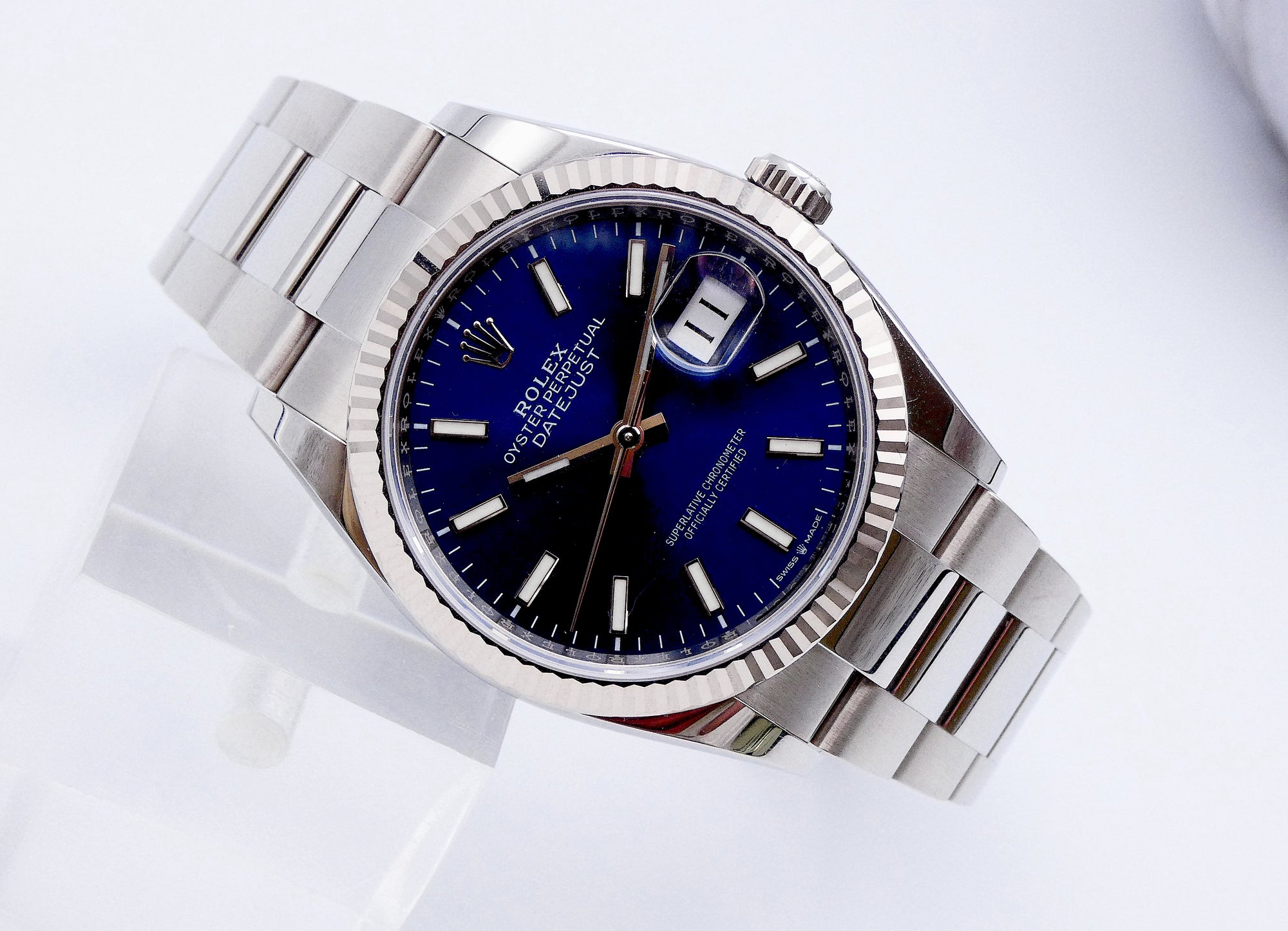 SOLD Rolex Datejust 36 / mint / 2021 / Blue