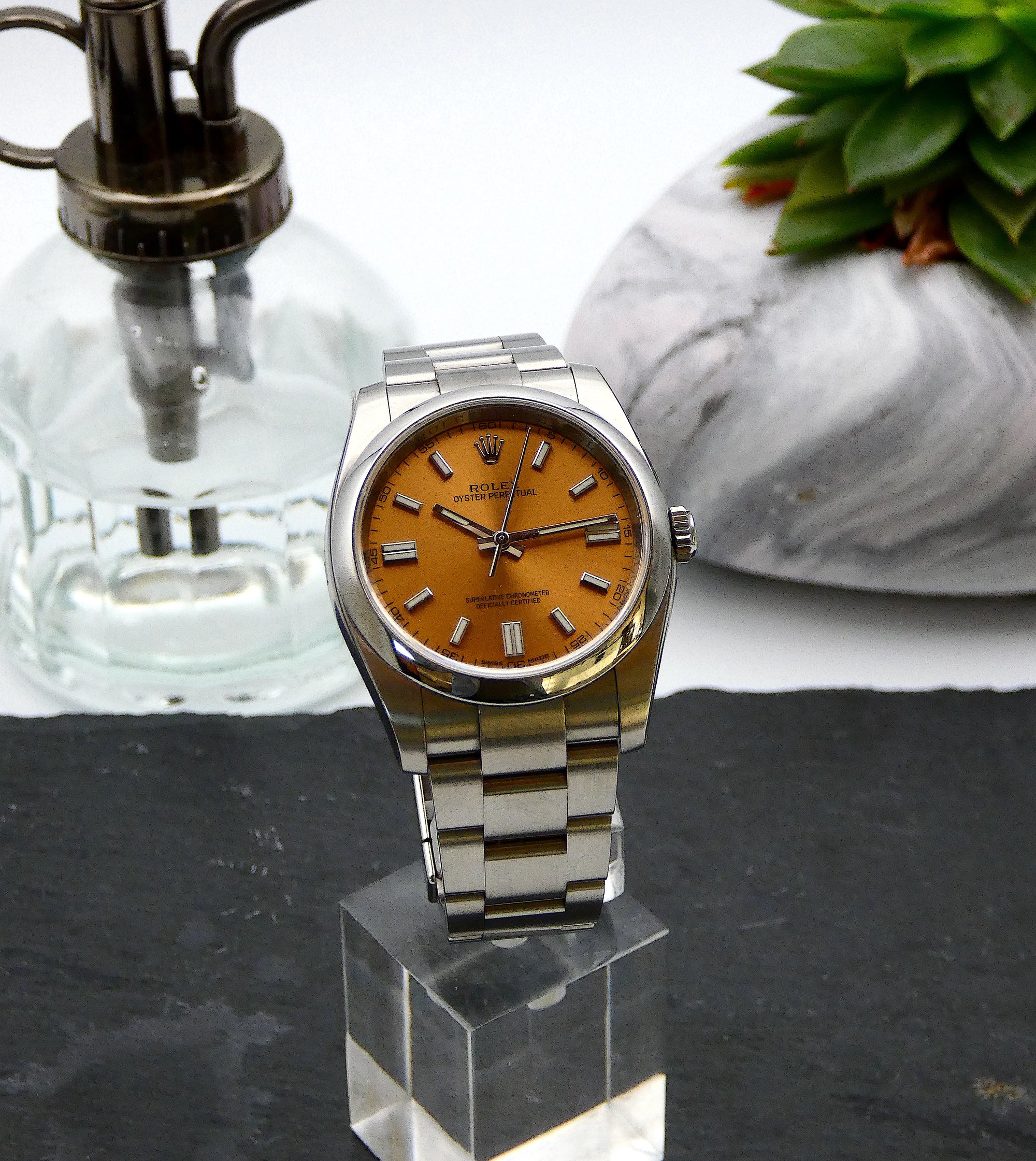SOLD Rare Oyster Perpetual 36 / NOS / Orange