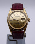 SOLD Datejust 18k Sigma Linen dial / 1973
