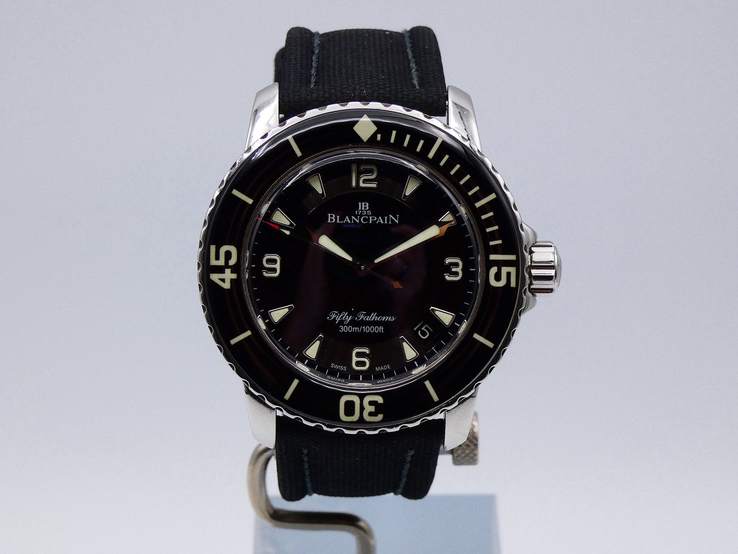 SOLD Blancpain Fifty Fathoms Rare First production / Limited Fifty Fathoms Number 21/30