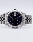 SOLD Rolex Datejust 36 1991 full set / blue