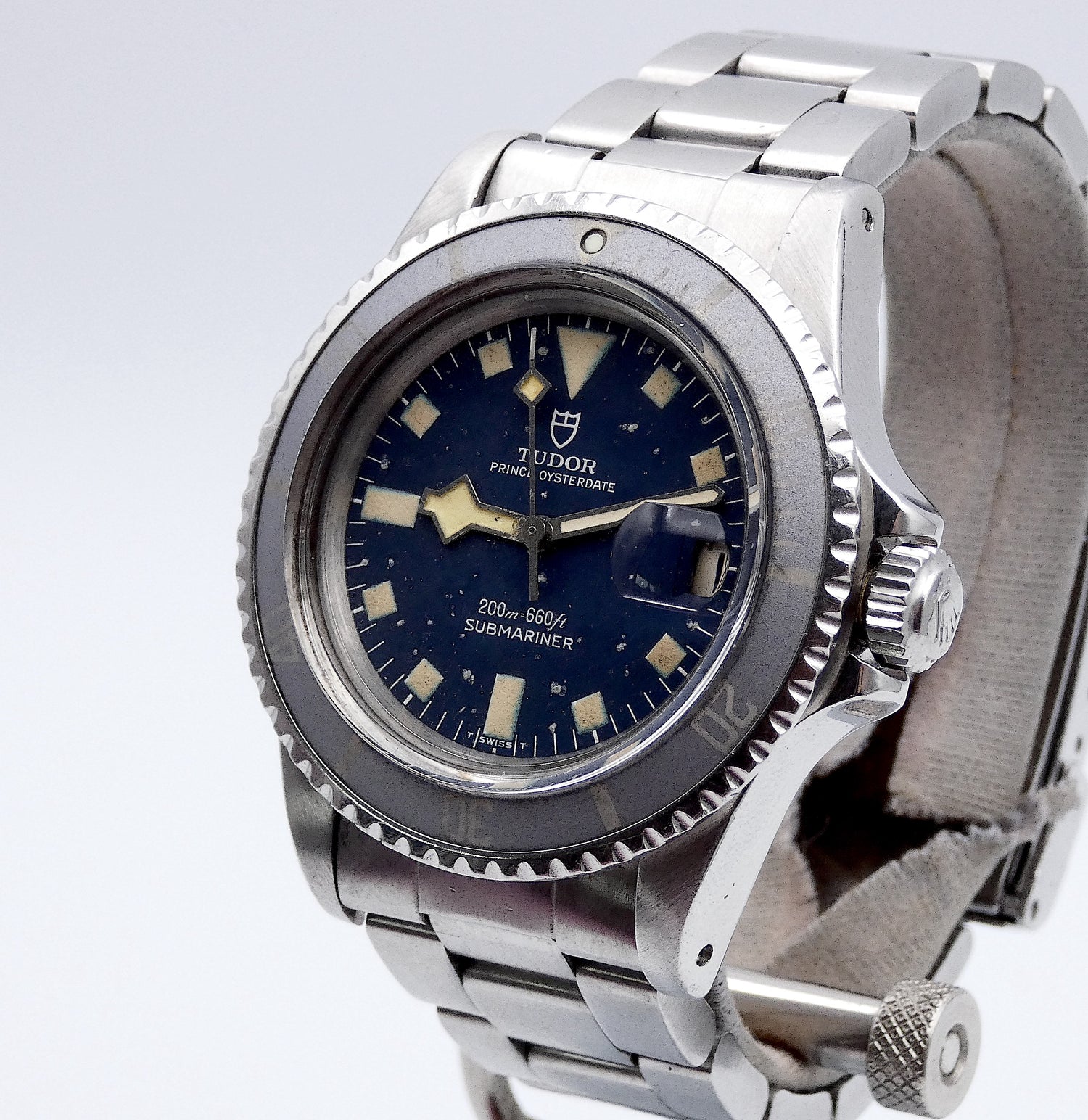 SOLD Submariner Snowflake Blue 1976 / Ghost bezel / Snowflake dial