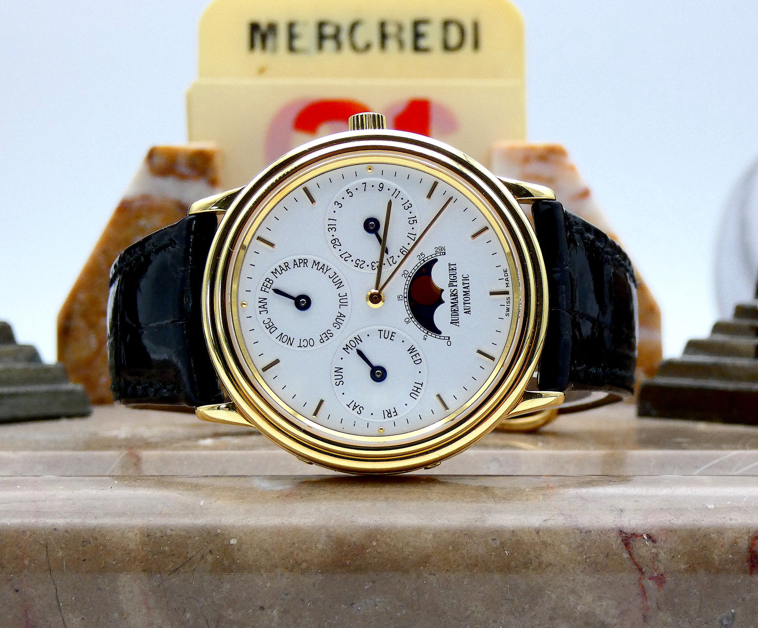 SOLD Audemars Piguet Quantieme Perpetual Calendar - stunning condition -25657BA