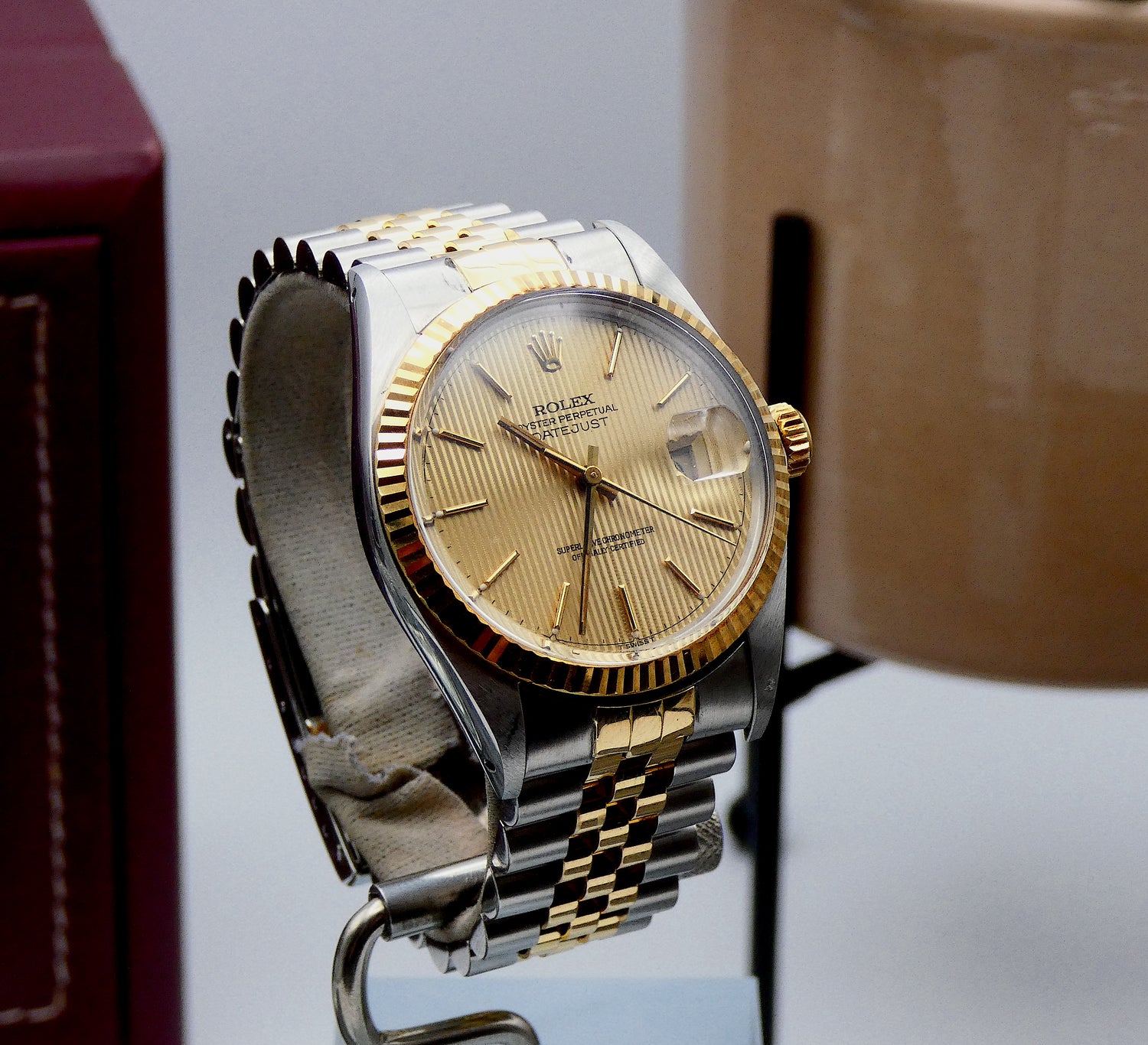 SOLD Mint Datejust 36 - 1987 tapestry