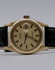 SOLD Datejust 18k Sigma Linen dial / 1973