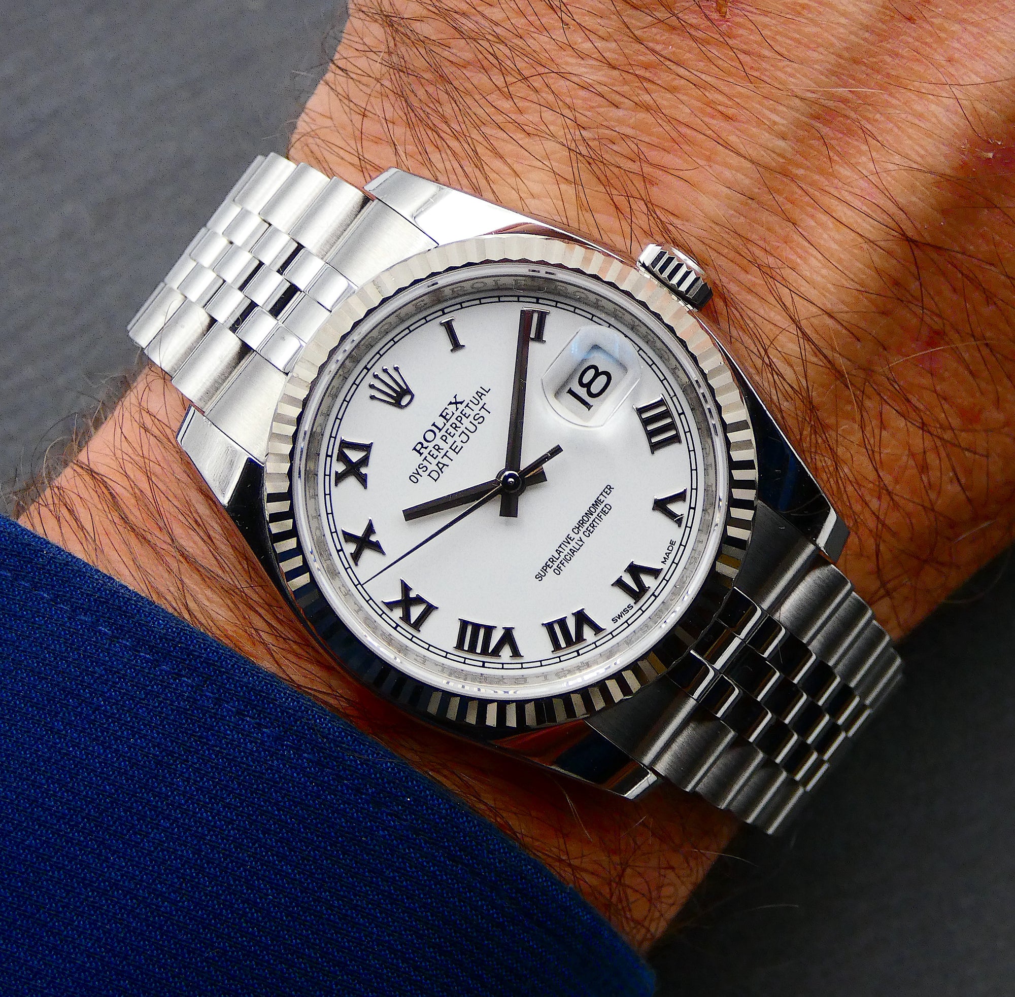 SOLD Rolex Datejust 36 Full set / 2015