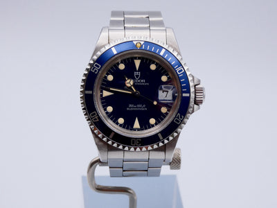 Tudor Submariner Blue / Mint unpolished with amazing patina