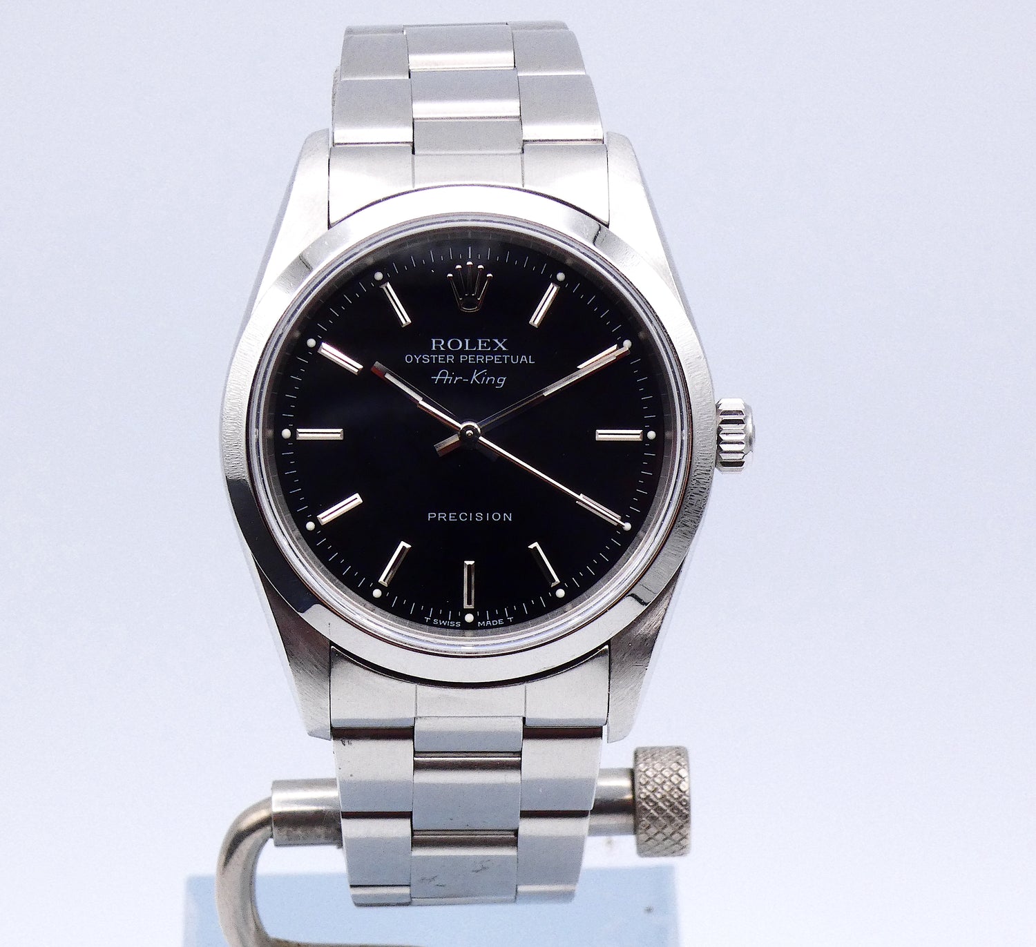 SOLD Rolex Air King 1997 / papers + service + hangtag