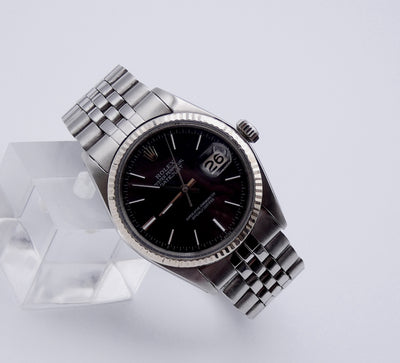 SOLD  Datejust 36 mat black dial 1972