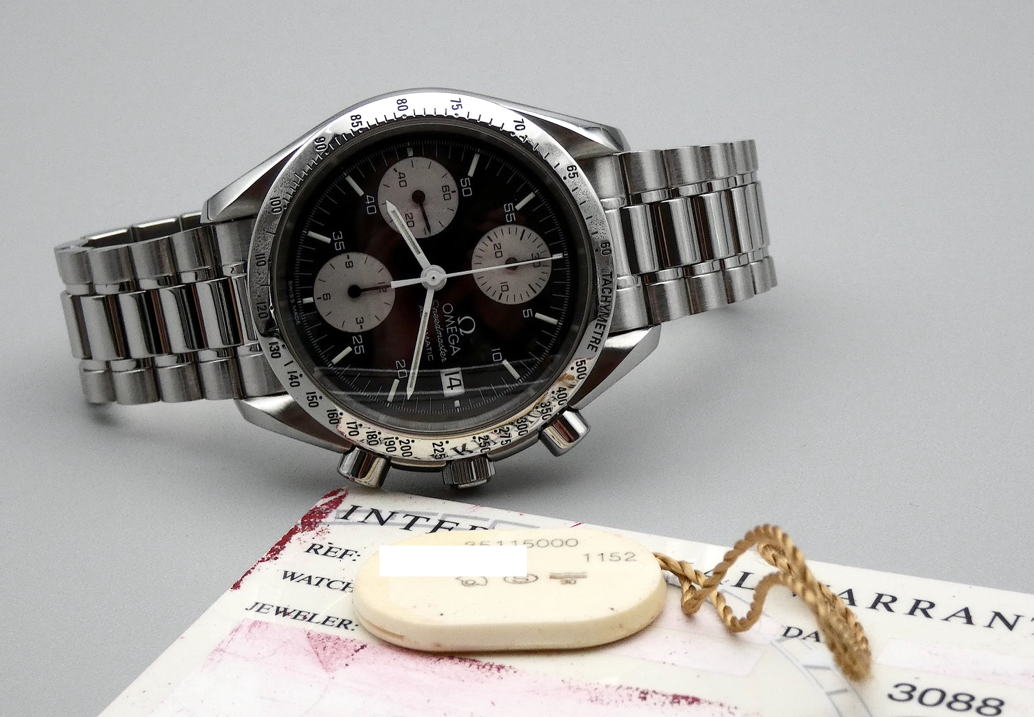 SOLD Omega Speedmaster Date Panda / Mint/NOS