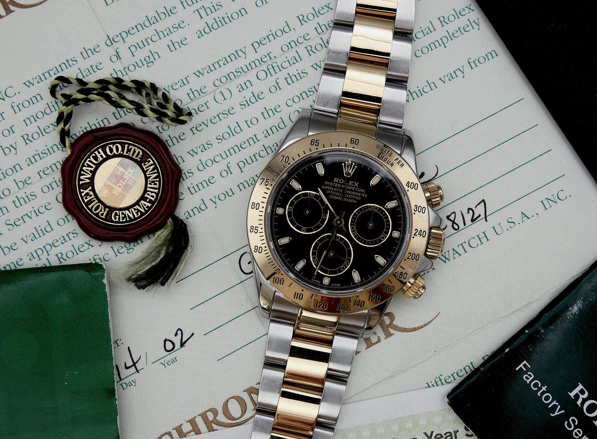 SOLD Rolex Daytona 116523 full set