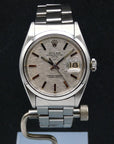 SOLD Rolex Oyster Perpetual Date RARE / mosaic / shantung dial