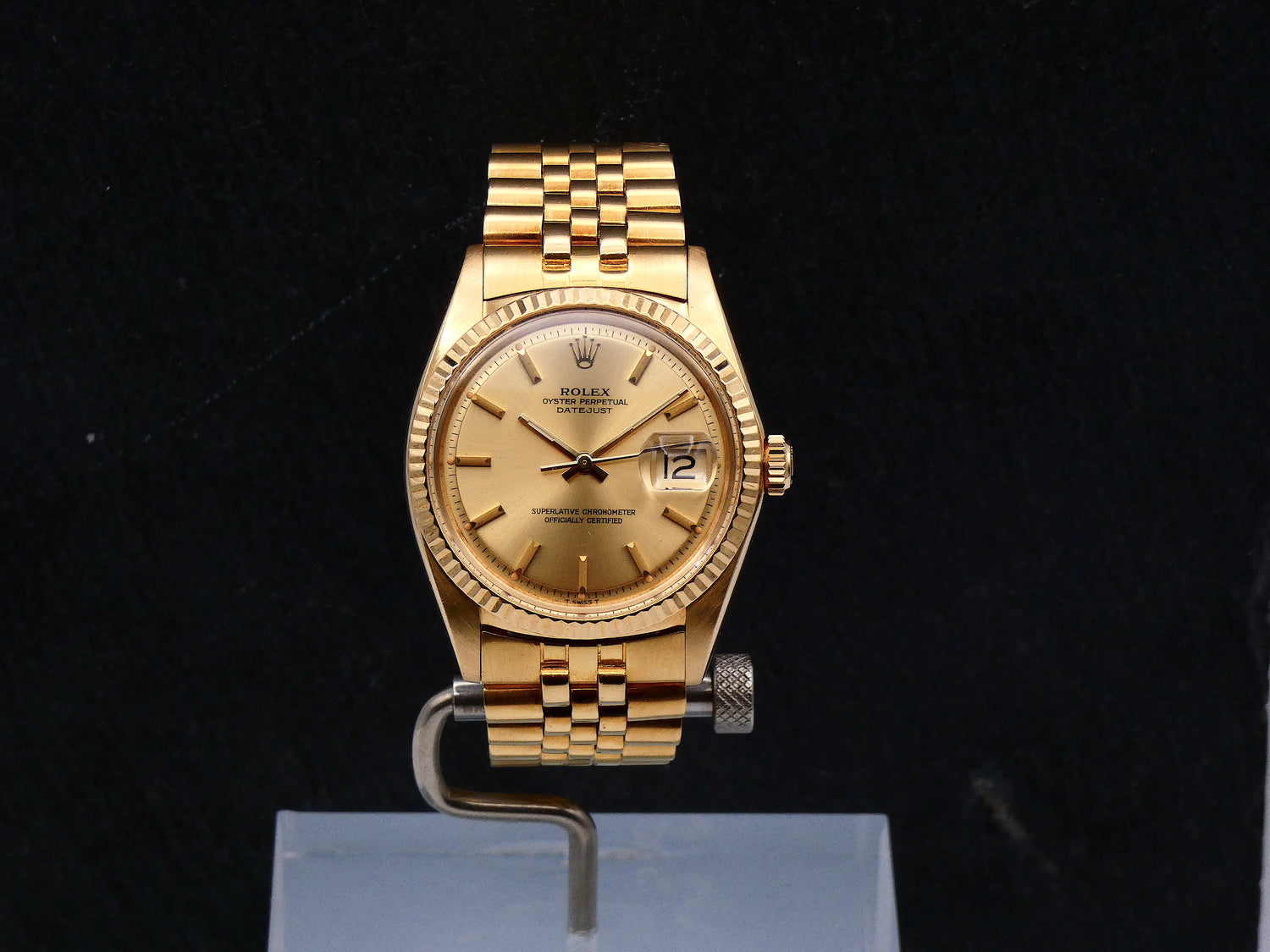 SOLD Rolex Datejust 36 2022 service / 1971