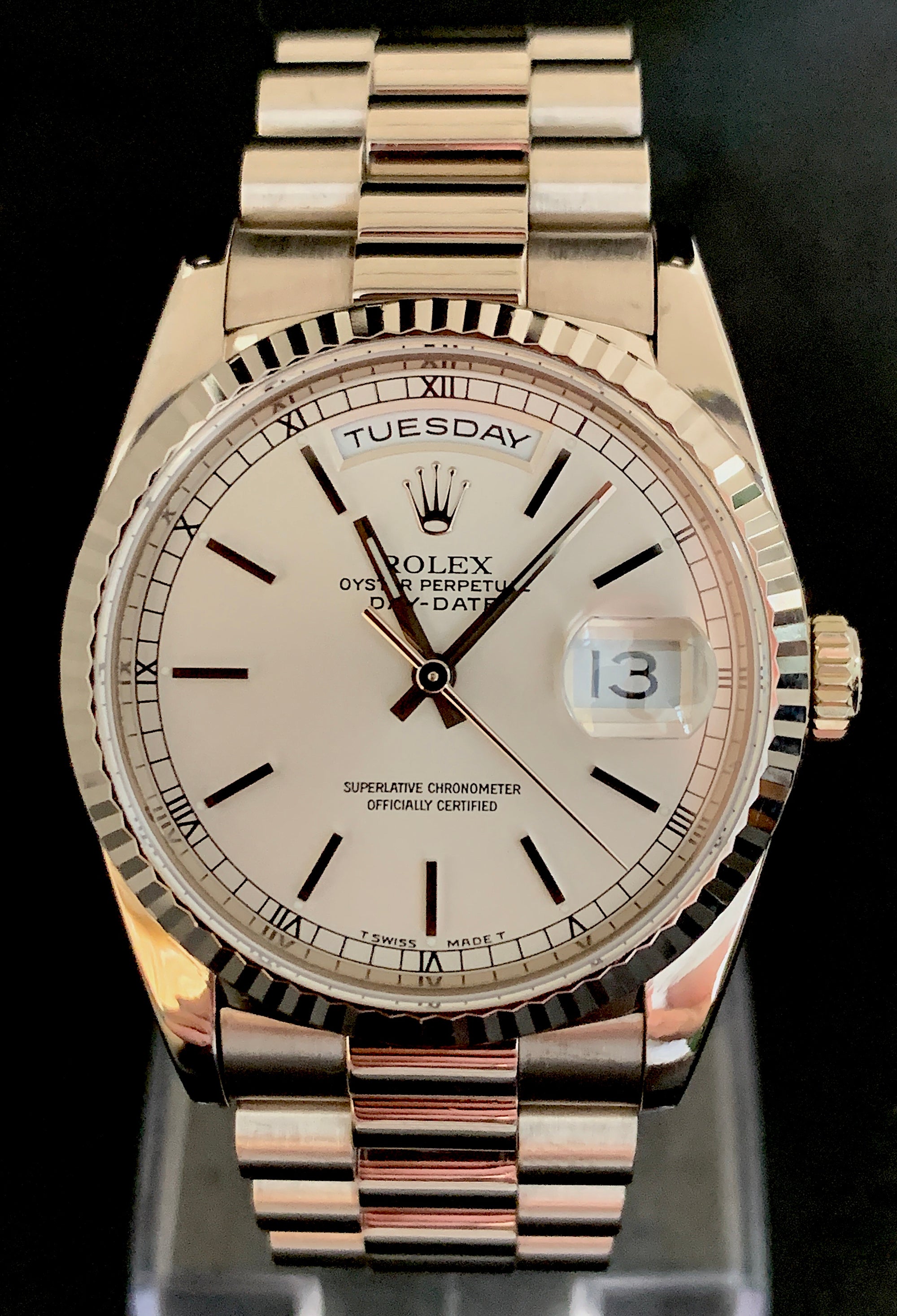 SOLD Rolex DayDate White Gold 118239