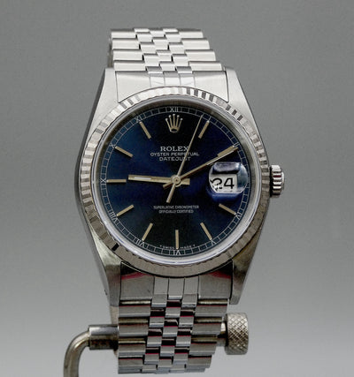 SOLD Datejust 36 Blue / MINT / serviced with warranty