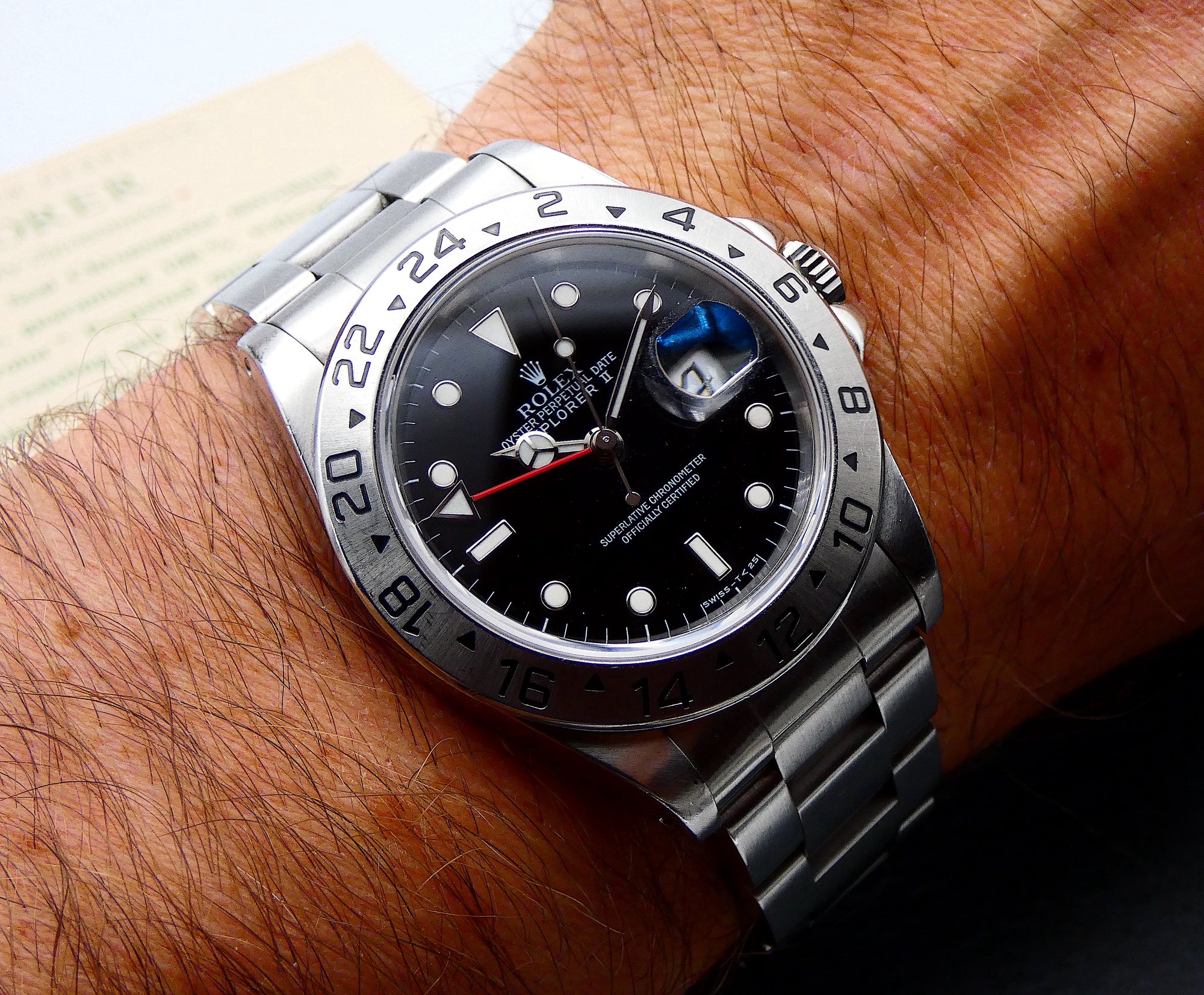 SOLD Rolex Explorer II / 1997 / Great deal