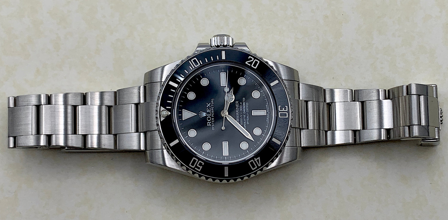 SOLD Rolex Submariner No-Date Mint 2012 / service 2019 / Full set