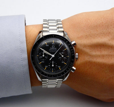 SOLD Speedmaster Reduced / Mint / pumpkin tritium