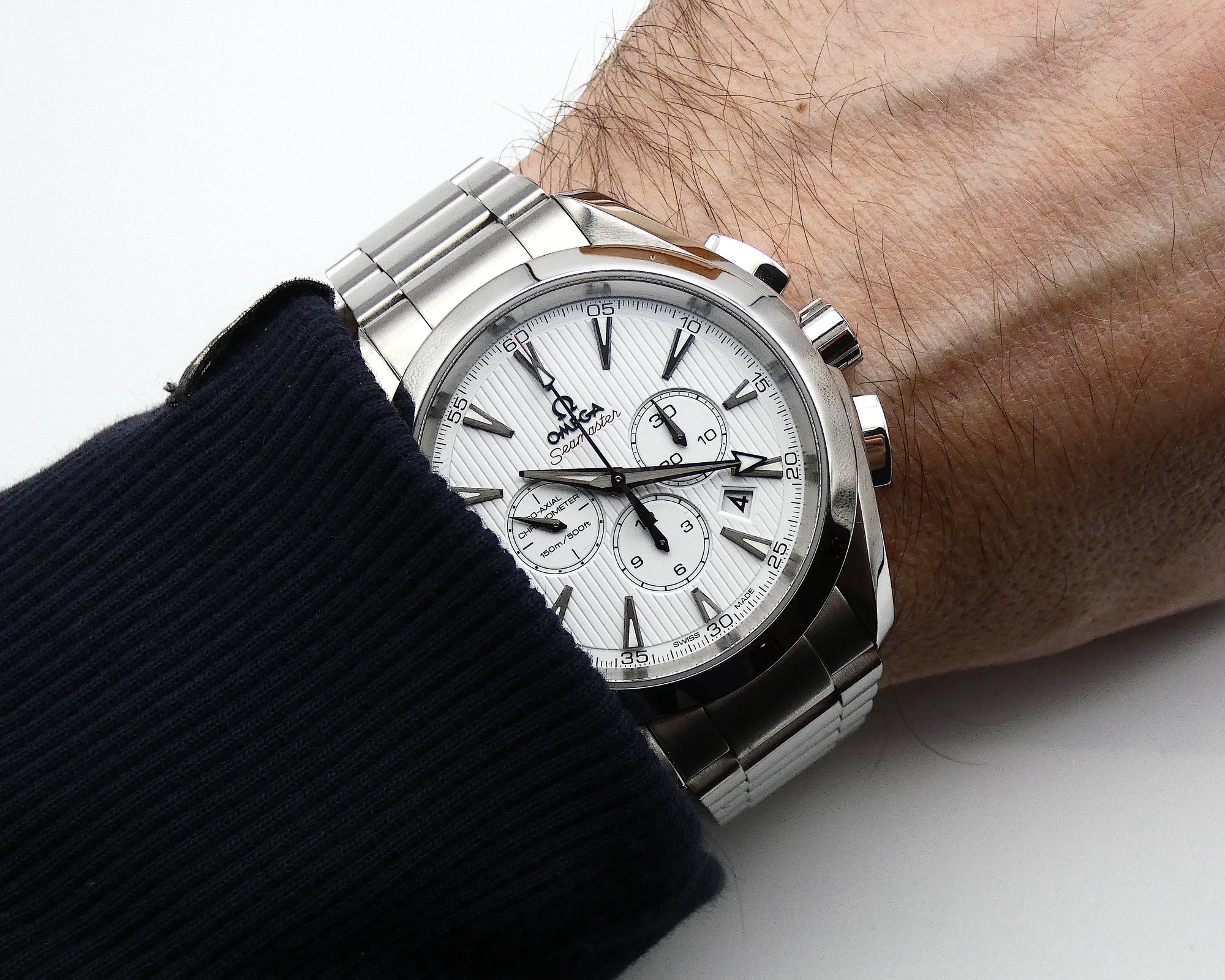 SOLD  Omega Seamaster Aqua Terra / new / full set